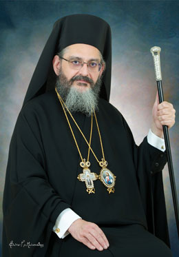 Ὁ Μητροπολίτης Παραμυθίας, Φιλιατῶν Γηρομερίου καί Πάργας κ. Σεραπίων (κατά κόσμον Ἰωάννης)